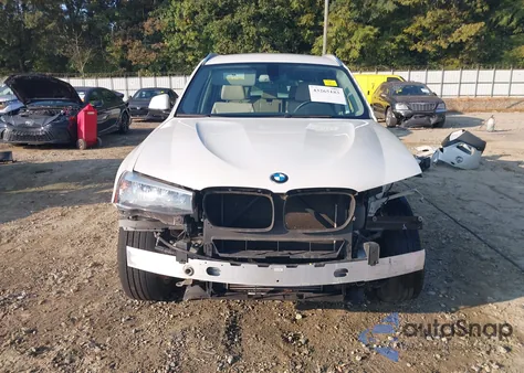 2017 BMW X3 xDrive28I z USA, uszkodzony, nr VIN 5UXWX9C31H0T21572